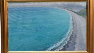 も*ん様 業者買取品！高級絵画！海　夕日 30deb1c9513df6dbc39576865f5120