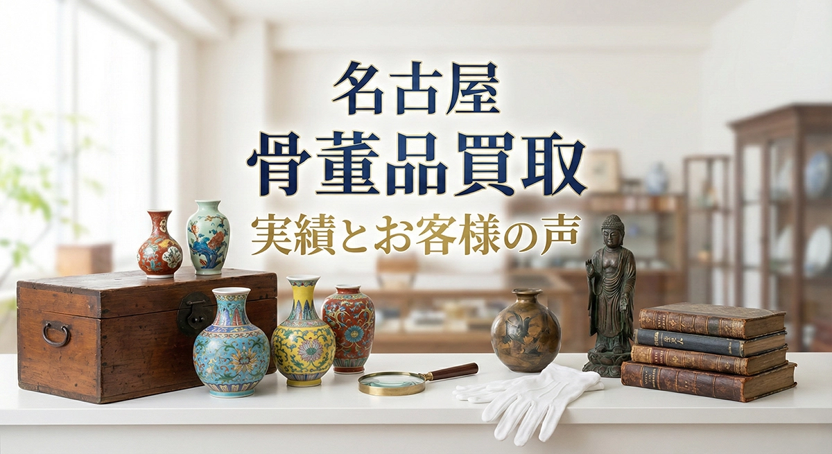 名古屋市での骨董品買取実績を紹介する美術三冬花のイメージ画像